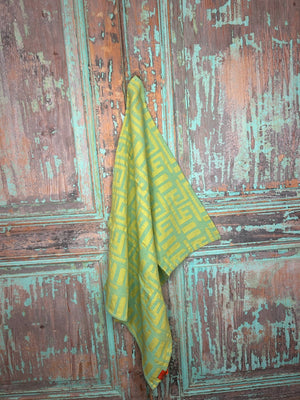 Jacquard woven hand towel