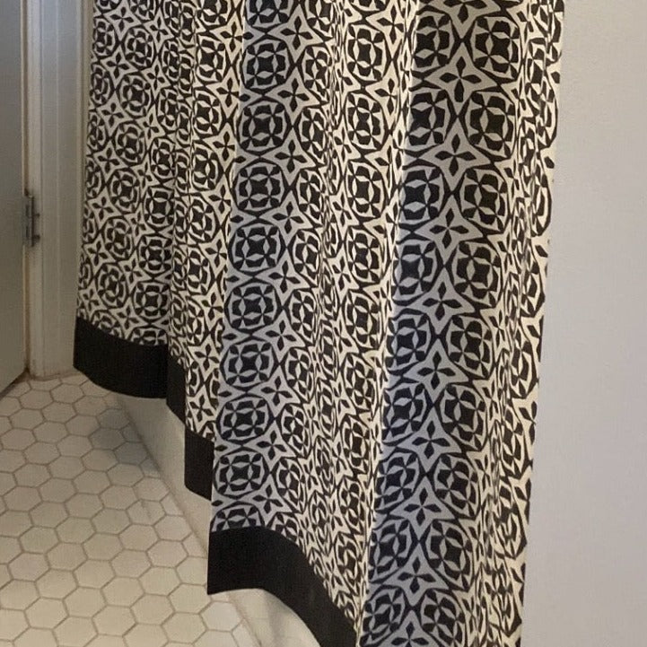 Geometric Shower Curtains