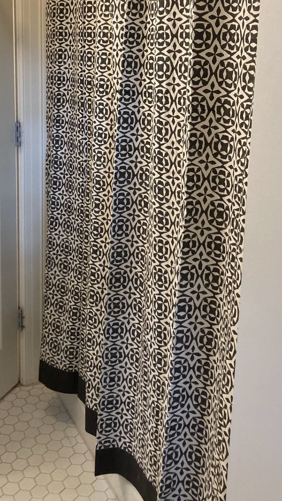 Geometric Shower Curtains